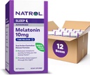Natrol の高度の睡眠の Melatonin 10mg の残りの睡眠のための食事療法の補足、タイム リリースの Melatonin のタブレット、30 時間の減少のタブレット、30 日の供給 (12 のパック)