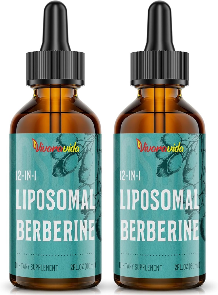 Berberine HClの補足3000のmg - Liposomal Berberine HClの液体- AMPKのTurmeric、Ceylonのシナモン、12の自然な原料- 4つのflのozが付いている活動化装置