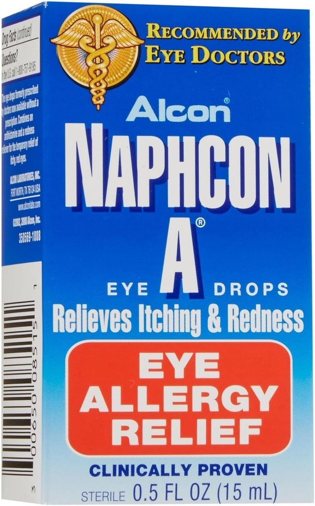 Naphcon-A アイドロップ - 15 ml