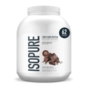 Isopureの低い炭水化物100%の純粋なWheyの隔離蛋白質の粉、Lactoseはビタミン、オランダのチョコレート、サービングごとの25g蛋白質と、4.5のLbs、62のサービング(包装5月Vary)放します