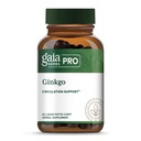 GAIA HERBS PRO Ginkgo - 健康な血流 & 脳機能サポートサプリメント* - 血循環サポートサプリメント* - 60液体フィトキャップ(30のサービング)