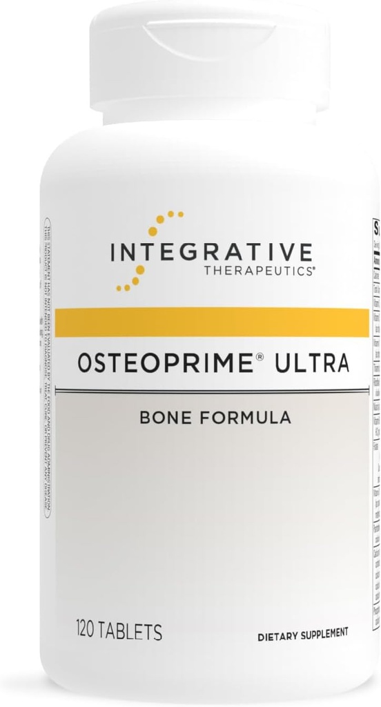 Integrative Therapeutics OsteoPrime Ultra - 健康な骨を支持するためのサプリメント* - Bones & Calciumの吸収をサポート* - エッセンシャルビタミン&ミネラル - 120カウント(30のサービング)が含まれています