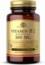 ソルガービタミンB2(リボフラビン)100mg - 100野菜カプセル - 非GMO、ビーガン、グルテンフリー、酪農場無料、コーシャ - 100サービング