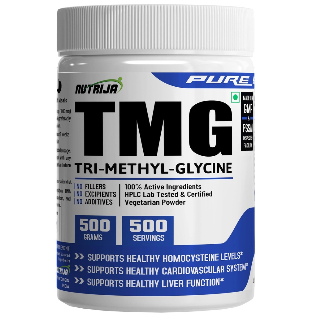 NutriJa-TRIMETHYLGLYCINE(TMG)(アンヒドロス含有)(500グラム)