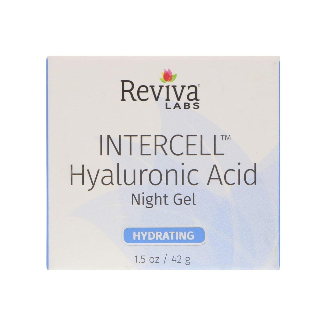 Reviva の Hyaluronic 酸 1.50 oz のインターセルの夜ゲル