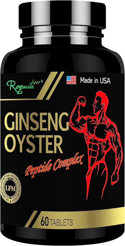 Ginseng&Oysterコンプレックスは、あなたのエネルギーと免疫システムをブーストするために使用,1日男性の健康ジンセン&オイスターコンプレックスフォーミュラ,男性の強化サプリメント,60錠/瓶,15日用量
