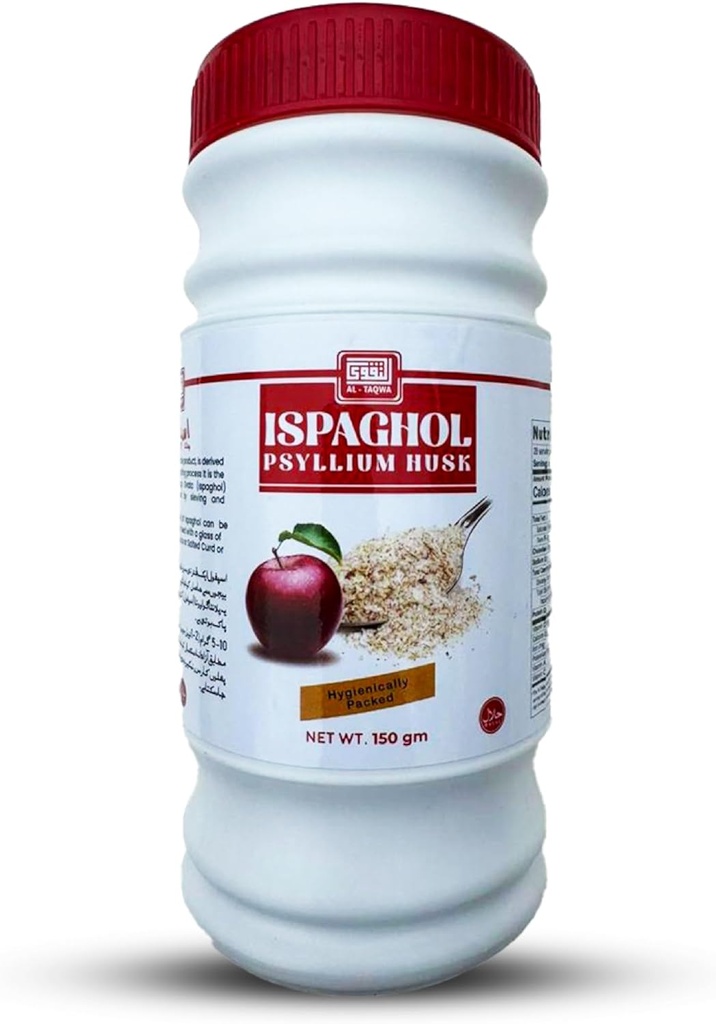 AL-TAQWA Psyllium の殻の粉、Psyllium の箱、非風味付けされた、Psyllium の箱の全体、Psyllium 繊維、Isabgol のサイリウムの箱、Ispagol