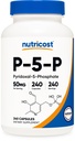 Nutricost P5PビタミンB6サプリメント50mg、240カプセル(Pyridoxal-5-Phosphate) - ベジタリアンフレンドリー、非GMO、グルテンフリー