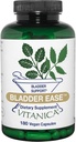 Vitanica Bladder Ease, 膀胱のサポート, ビーガン, 180 カプセル