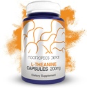 ノトropics Depot L-Theanine カプセル 200mg (90 カウント) | リラックスを促進します | 健康な圧力レベル + 睡眠周期を支えて下さい | 認知機能の促進 + 焦点 | アミノ酸の補足