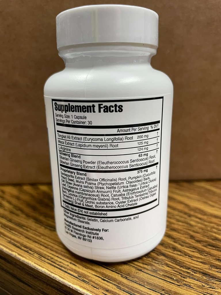 男性の強化 - 1本のびん- 100%の自然な-男性の性能