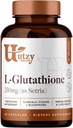Utzy Naturals L-Glutathione | 免疫健康・抗酸化対応 | Setria® 250mg フォームグルタチオンを削減 | 高吸収 | アメリカ製 | 60カプセル