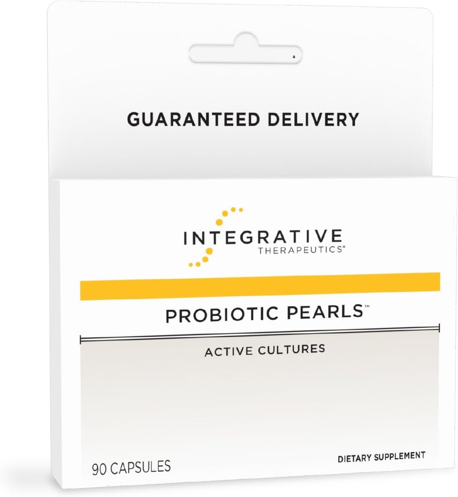 Integrative Therapeutics Probiotic Pearl - Gut Health Support の毎日の消化サプリメント* - 免疫健康サポートのための Probiotic カプセル* - 大豆フリー - 90 カウント(90 のサービング)