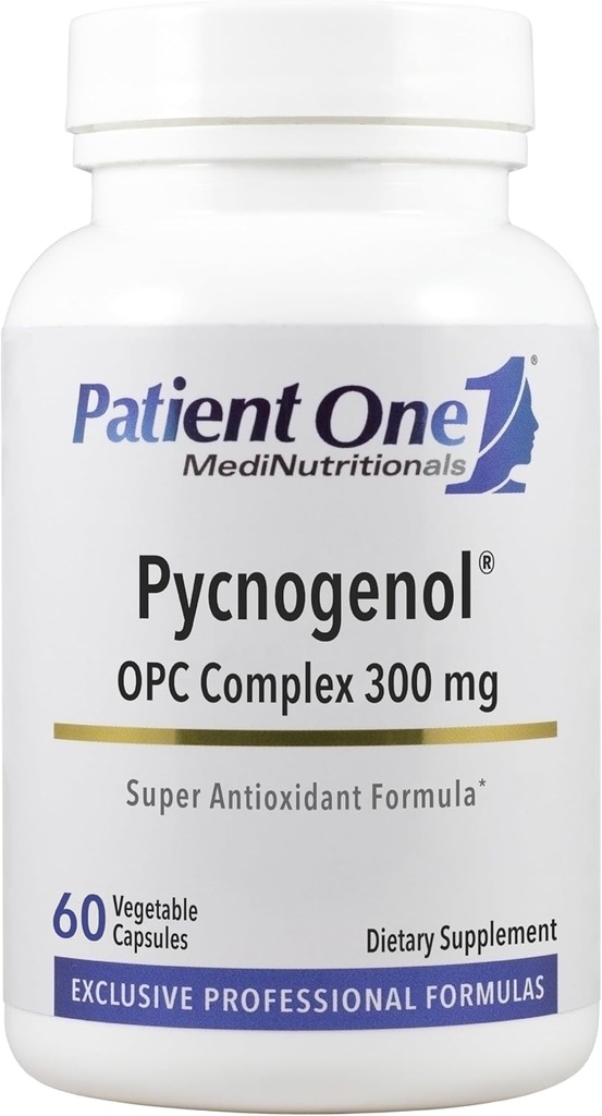患者 1 の Pycnogenol OPC の複雑な 300mg | 管の健康および健康な老化を支える補足* | フランスの海洋のパインの樹皮および多く  60 のカプセル