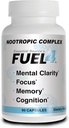 Fuel4の向知性脳サポートサプリメント - ビタミンD3、Ginkgo Biloba、Cognivia、アルファGPC、DMAE&Huperzine A - 米国で作られた非GMO - 90 Veggieカプセル