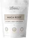 JUST INGREDIENTSオーガニックマカルートパウダー | 100 サービング | 100% オーガニック&ビーガンスーパーフード | 自然なウェルネスとホルモンバランスをサポート | 人工添加物なし