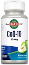 KAL CoQ10 30mgの酸化防止方式、心の健康および細胞エネルギー サポートのためのCoEnzyme Q10の補足、速い分解のActivMelt、ベジタリアン、自然な緑のAppleの味、90のサーブ、90マイクロ タブレット