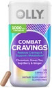 OLLY Combat Cravings, Metabolism & Energy Support Supplement,1000 mcg Chromium, Green Tea, Goji Berry, Ginger - 30 Count