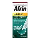 Afrin いいえ Drip Severe 12 時間 Nasal Decongestant ポンプ 霧 - 0.5 オンス