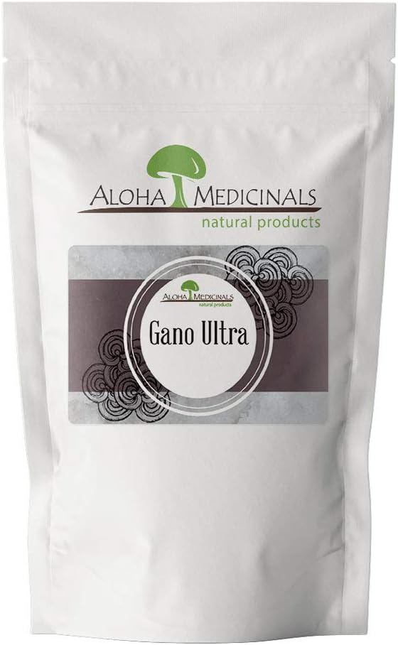 Alohaの薬用Gano Ultraの証明された有機のきのこの補足、自然な健康の補足、1つのkgの粉の袋