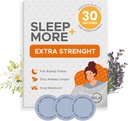 眠りは大人のための余分強さを- GABA、マグネシウム及びValeianの根が付いている5つのmg Melatoninのパッチ-不眠症のための眠る装置、弛緩及び疲労を減らして下さい-睡眠の援助の遅い解放- 30パッチ