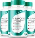 (Pack of 3) Cellucare Capsules, The Powerful Blood Support, Maximum Power Formula for Maintaning Healthy Levels, All Natural Pills to Improve Health, Cellu Care Tablets Reviews (180 Capsules)