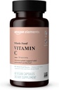   Elements - Whole Food Vitamin C, 95% Whole Food Source, Dietary and other ingredients derived from whole foods, Non-GMO verified ingredients, vegan certified, and gluten free, 60 capsules