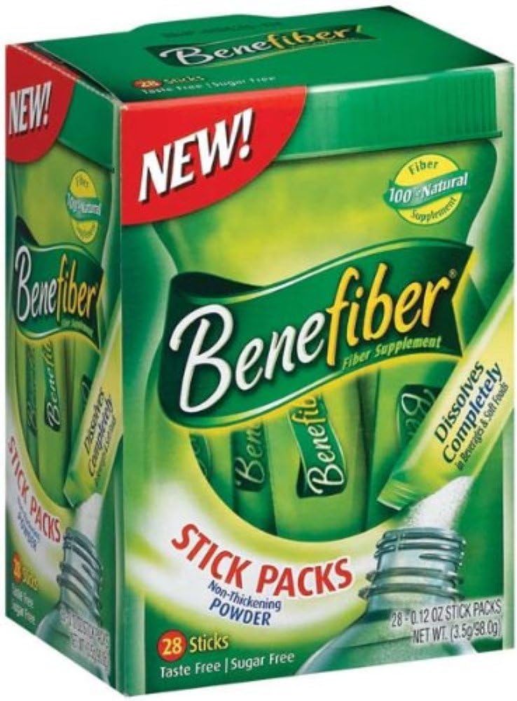 Benefiberの棒はサイズ28ct Benefiberの棒のパック28ctを詰めます