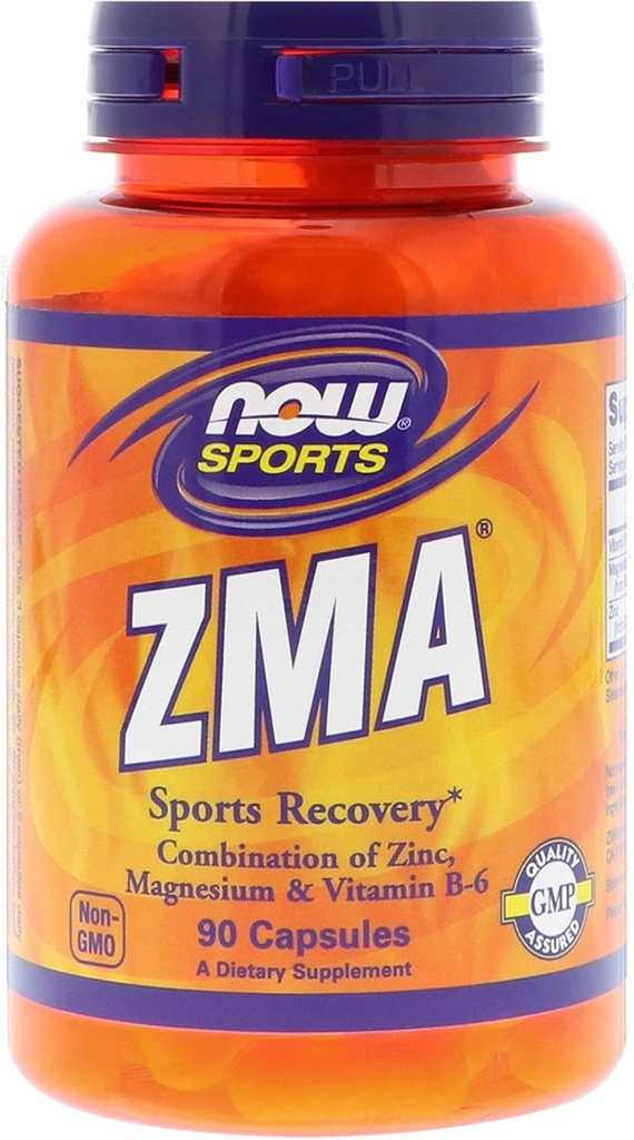 今食糧ZMAのカプセル、800のmg、90の帽子
