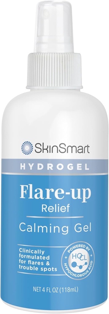 SkinSmart の火炎救助の Calming の Hydrogel は、乾燥した Itchy の敏感な皮および悩みの点、4 つの oz を保護します