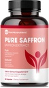 Saffron Supplements - 100% Pure Saffron Extract Capsules - Boost Energy & Mood, Support Eye & Heart Health