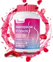 女性の月経閉止サプリメント - pHバランスのための120億CFU女性のプロバイオティクス - ホットフラッシュ、ナイトスウェット、気分のスイング、ホルモンバランスのためのオールナチュラルプロバイオティクス - 60カプセル