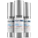 目の血清(15ml)ダークサークル、クロームの足&バッグのためのアンダーアイトリートメント - すべての皮膚タイプのための血清 - アンチエイジングアンダーアイクリーム - パイシーを減らします - デイ&ナイトタイム使用 - 3パック