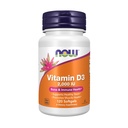 NOW食品は、ビタミンD-3 2,000 IU、高効力、構造サポート*、120 Softgelsを補います