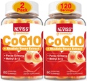 NEVISSの砂糖はビタミンB12 1000mcg、Rhodiola RoseaおよびPanaxのGinsengのエキス、ビタミンB6、Coenzyme Q10の補足、2のパックとCoenzymeのCoQ10を満たしました