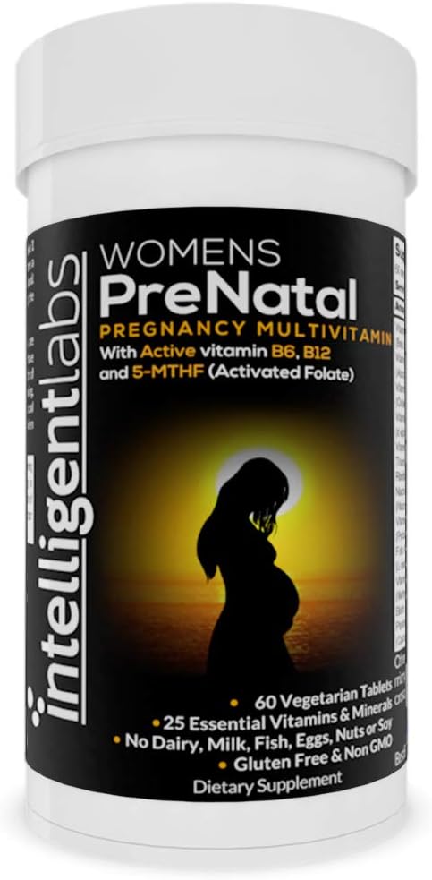 理性的な実験室の女性の胎児のMultivitamin、5-MTHFによって活動化させた葉酸塩、活動的なB12およびB6の容易なへのタケ、2か月の供給の必須の妊娠のビタミンおよび鉱物