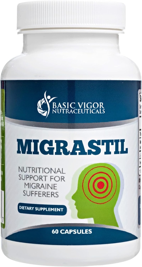Migraineの棒及びMigrastilのMigraineの救助のカプセルの束