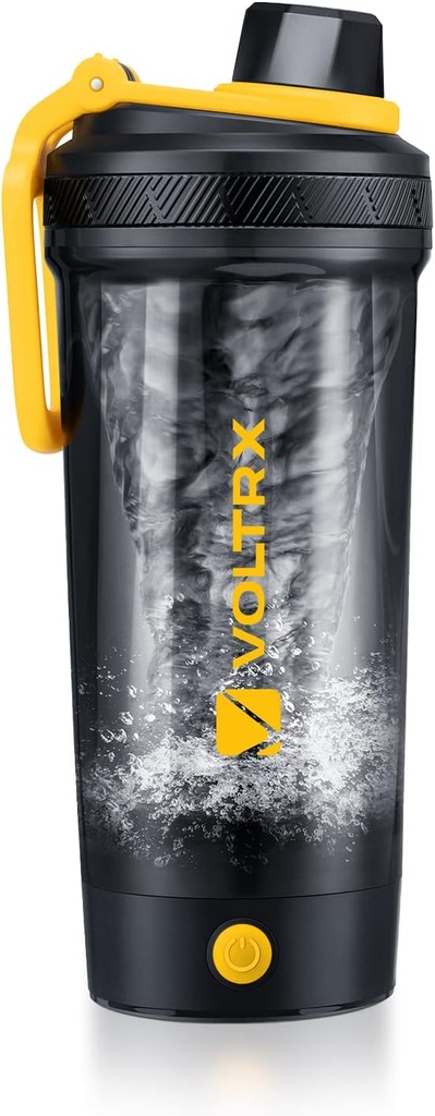 VOLTRXのシェーカーのびん、ガリウムUSB Cの再充電可能な電気蛋白質のシェーカーのミキサー、蛋白質の揺れおよび食事の取り替えの揺れのためのシェーカーのコップ、BPAは、Tritan、24ozと作られて放します