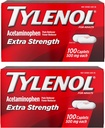 Tylenolの余分強さの痛みのRelieverおよびFeverの減力剤のカプレット、頭痛、歯痛およびマイナー関節炎の痛みの軽減のための500のmgのアセトアミノフェン、痛みの軽減の丸薬200の計算