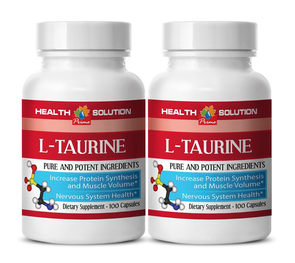 タウリンb6 - L-タウリン500MG - 無駄のない筋肉の質量を維持します。, タウリンサプリメント, エッセンシャルアミノ酸, フォーカスとエネルギーブースター, メモリサポート, 強力な抗酸化物質, デトックスピル, 2 ボット 200 カプセル