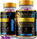 ライズラボ(2パック) Truman Gummies、男性のための Truman、Trumanパフォーマンスサプリメントのレビュー、Truman Gummy、TrumanMaleサポート、Tru Man All-Natural Supplement、Gomitas(120 Gummies)