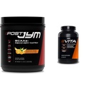 BCAA、グルタミン及びより多くの+ Athletes、60のタブレットのためのVita JYMのスポーツのMultivitaminとJYMの活動的なマトリックスのポスト ワークアウトを掲示して下さい