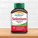 JamiesonのSelenium Yeast 100mcgの100のタブレット