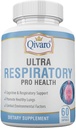 Ultra Respiratory Pro Health - 全体的な肺および呼吸器の健康を維持するのに役立ちます - ButterburとFeverfew抽出物で注入 - 60カプセル