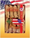 Hsu's SKU 130-4 | Half Short Extra Large | Cultivated Wisconsin American Ginseng Direct from Ginseng Gardens | 许氏花旗参 | 4oz Box, 西洋参, B019BP0YH8