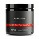 Toniiqの超高い純度のアルファGPCのカプセル- 600mg集中された方式- 90%+ 高度に浄化され、Bioavailable Nootropic - 120カプセルのアルファGPCの補足