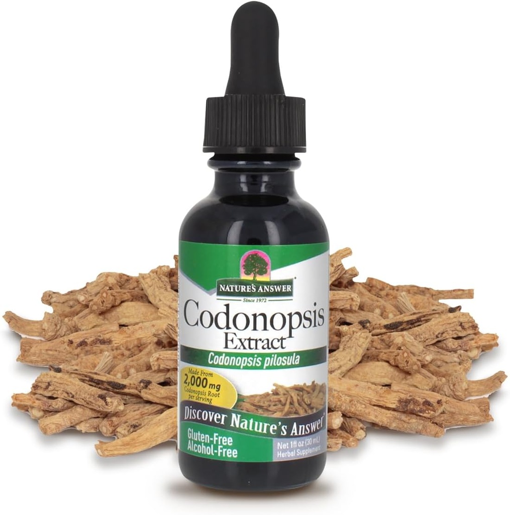Nature's Answer Alcohol-Free Codonopsis Root, 1-Fluid Ounce