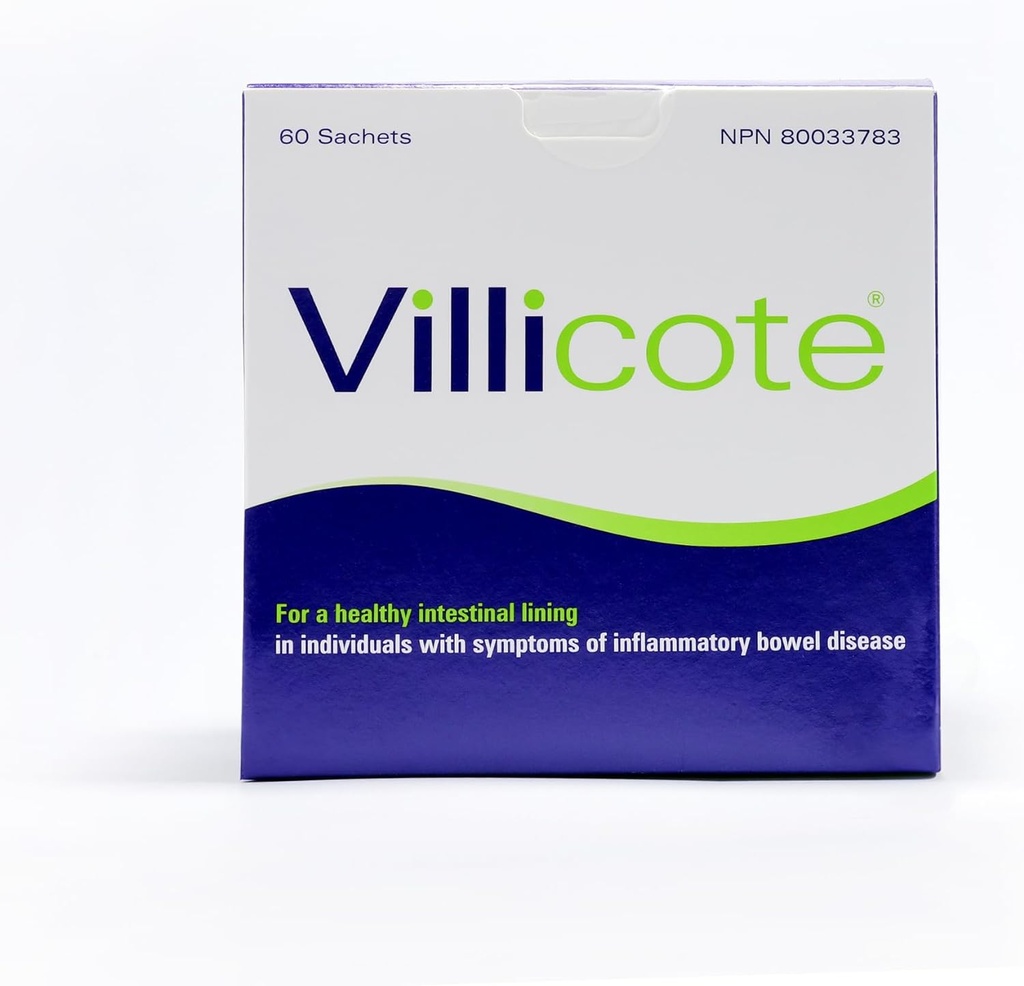 Wellesley Therapeutics Villicote、Gut Health、Digestive Comfort、Non-GMO、Gluten-Free、Dairy-Free、Prebiotics、120g、60sachetsを復元