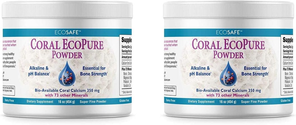 鉱石の鉱物のEcopureの珊瑚のカルシウム粉- 16のOunces