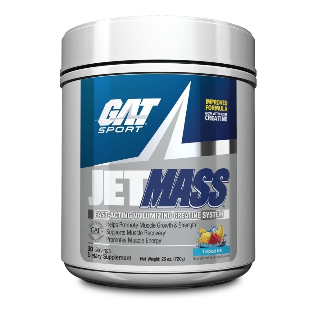 GAT SPORT JetMass ファクト・アクティベーション・ボリューミング・クレアチン・システム、30サービング(Tropical Ice)